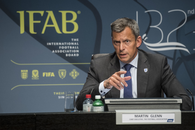 Martin Glenn, výkonný ředitel organizace IFAB.