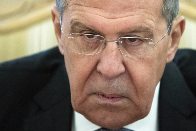 Šéf ruské diplomacie Sergej Lavrov. 