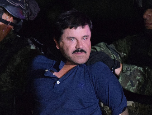 Narkobaron Joaquín Guzmán alias El Chapo (Prcek). 