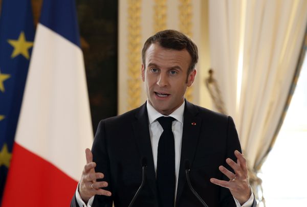 Francouzský prezident Emmanuel Macron.