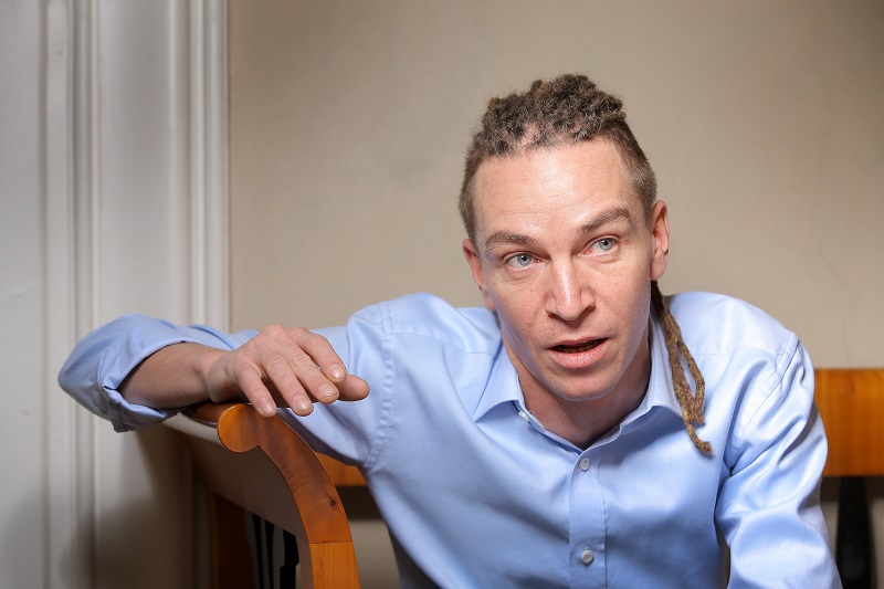 Předseda Pirátů Ivan Bartoš.