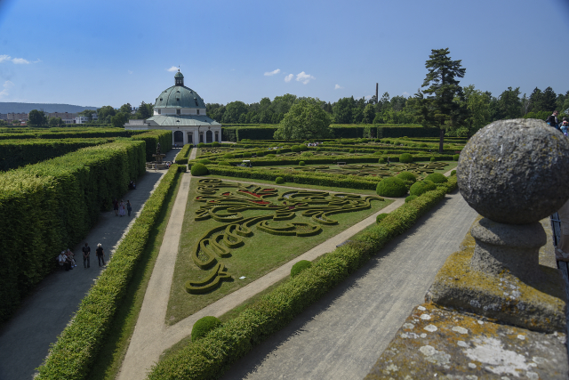 Květná zahrada v Kroměříži.