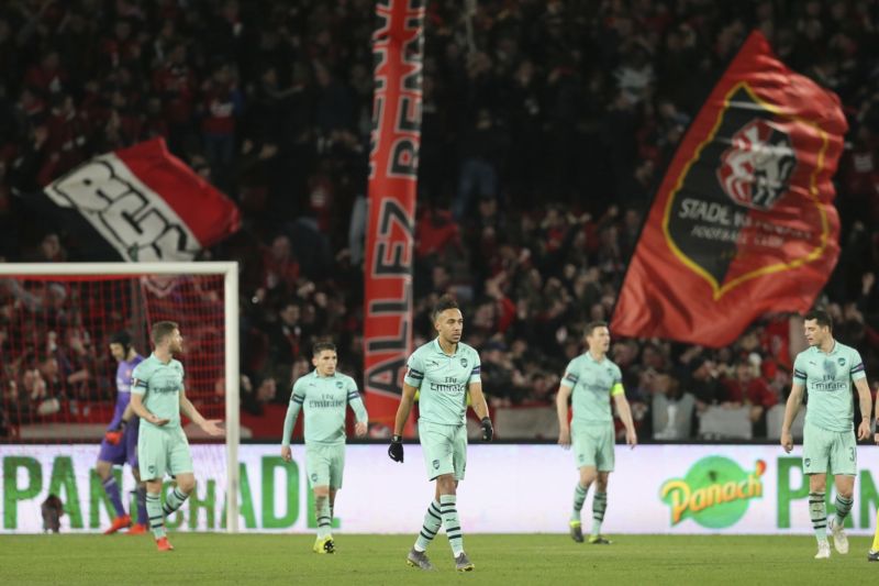 Petr Čech při návratu do Rennes inkasoval hned třikrát.