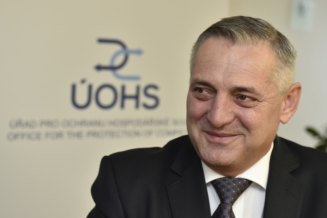 Šéf ÚOHS Petr Rafaj.