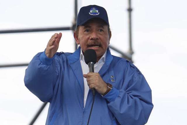 Prezident Daniel Ortega.