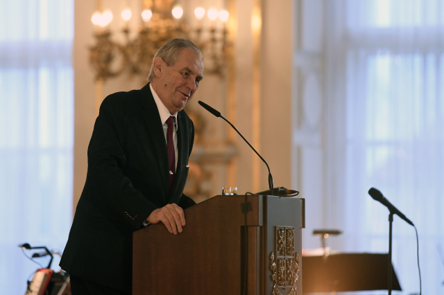 Miloš Zeman. 