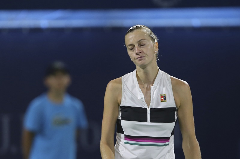 Česká jednička a současná světová trojka Petra Kvitová.