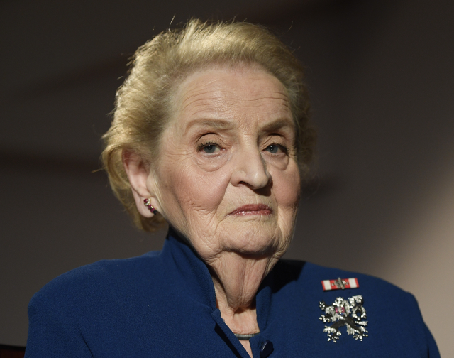 Bývalá americká ministryně zahraničí Madeleine Albrightová.