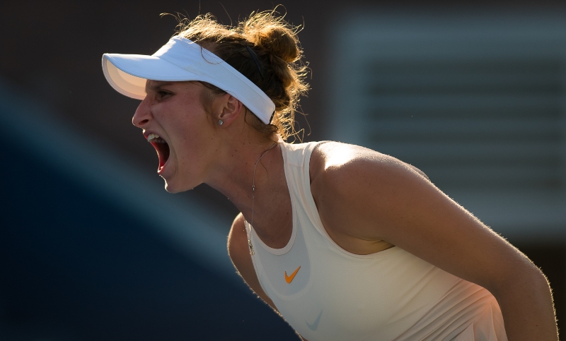 Markéta Vondroušová získala skalp vítězky Roland Garros.
