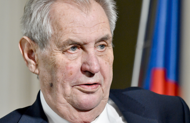 "Tygr zůstane tygrem, " řekl o Tálibánu prezident Miloš Zeman (na snímku).