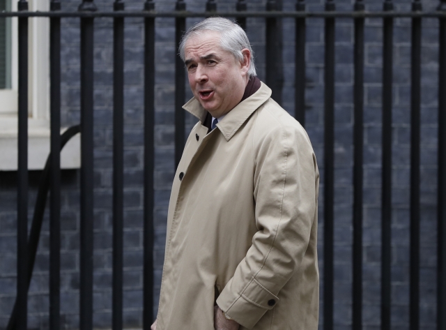 Britský generální prokurátor Geoffrey Cox. 