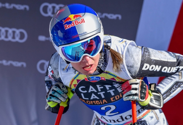 Ester Ledecká. 