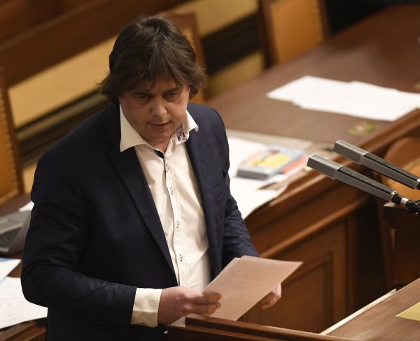 Poslanec hnutí SPD Miloslav Rozner.