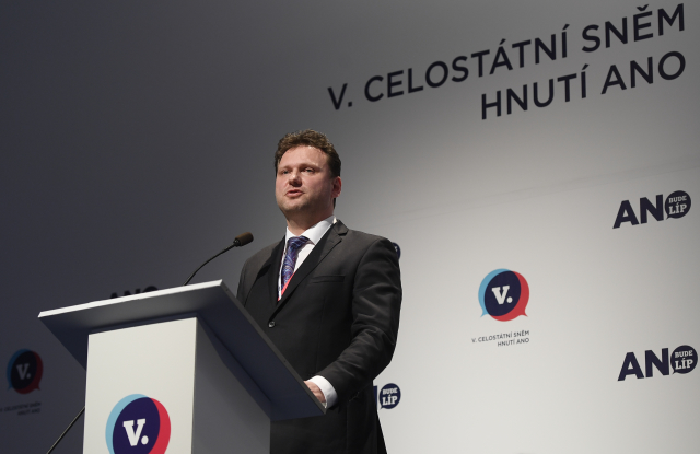 Předseda Sněmovny Radek Vondráček (ANO).