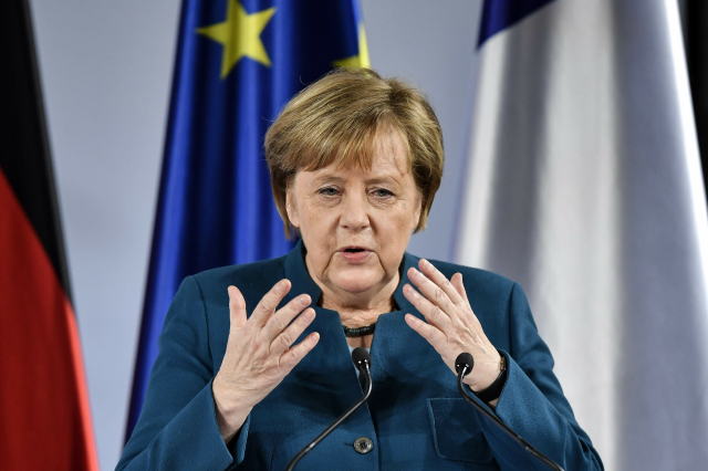Německá kancléřka Angela Merkelová. 