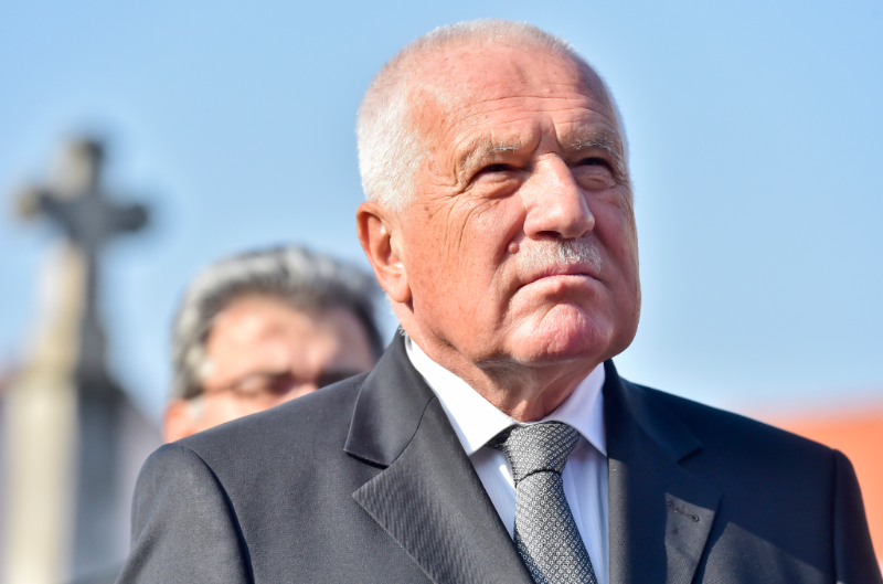 Bývalý prezident Václav Klaus.