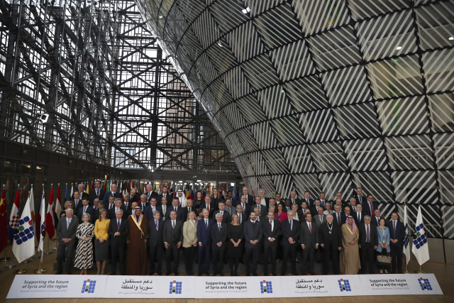 Účastníci konference v Bruselu. 