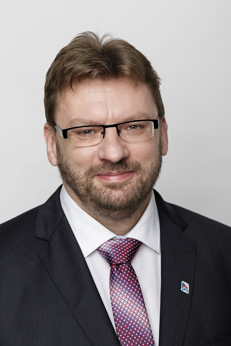 Lubomír Volný chtěl původně kandidovat na post předsedy SPD proti Okamurovi.