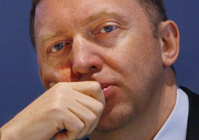 Ruský oligarcha Oleg Děripaska.