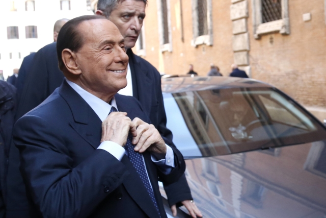 Bývalý italský premiér Silvio Berlusconi.
