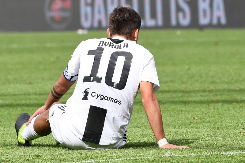 Fotbalista Juventusu Paulo Dybala.