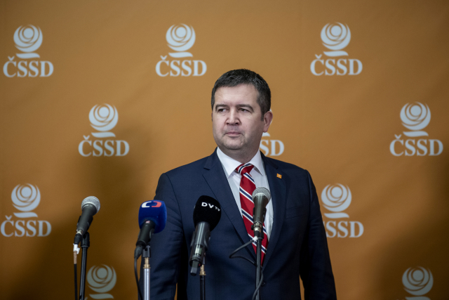 Ministr vnitra Jan Hamáček.