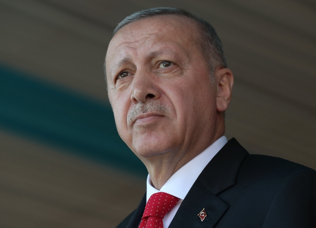 Turecký prezident Recep Tayyip Erdogan. Turecký prezident Recep Tayyip Erdogan.