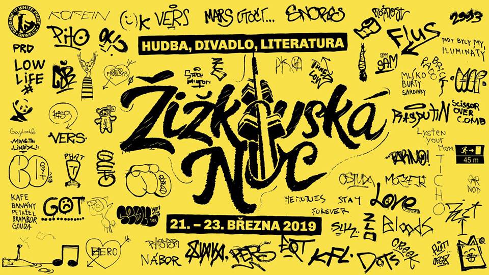 Žižkovská Noc probudí město hudbou, literaturou nebo divadlem.