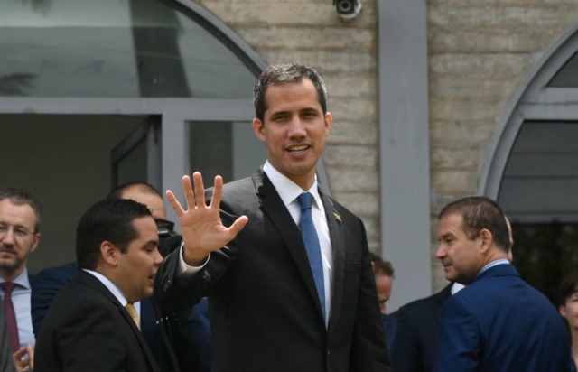 Prozatímní venezuelský prezident Juan Guaidó.