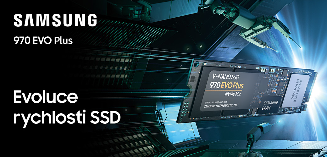 Samsung NVMe SSD 970 EVO Plus – ti nejrychlejší z nejrychlejších