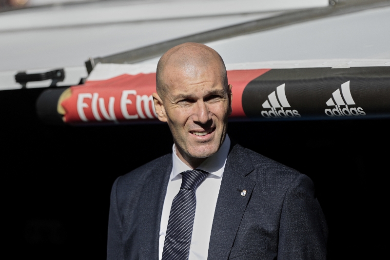 Zinedine Zidane usedl znovu na lavičku Realu Madrid.