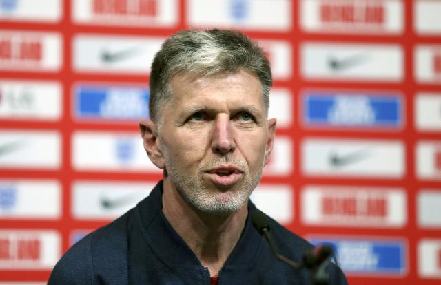Trenér fotbalové reprezentace Jaroslav Šilhavý. 
