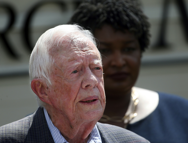 Bývalý prezident Jimmy Carter.