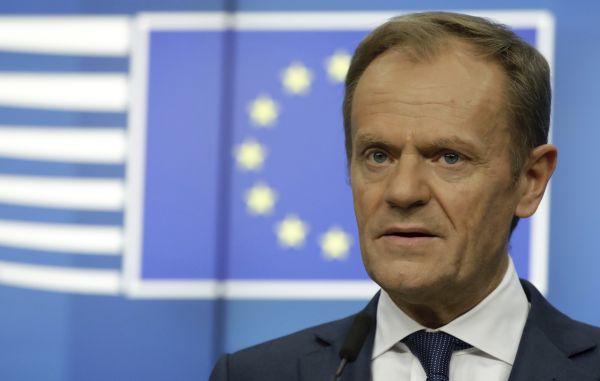 Předseda Evropské rady Donald Tusk. 