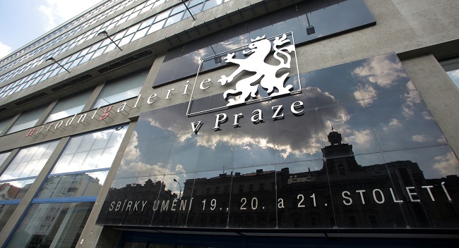 Veletržní palác v Praze.