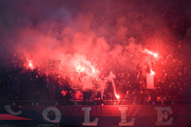 Fanoušci PSG. 