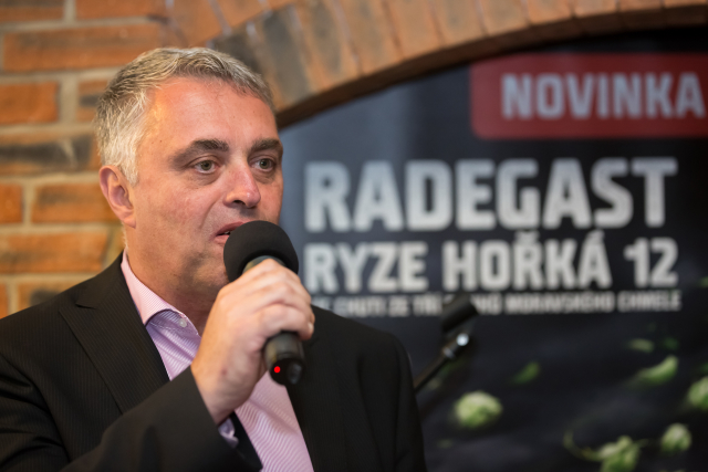 Manažer pivovaru Radegast Ivo Kaňák.