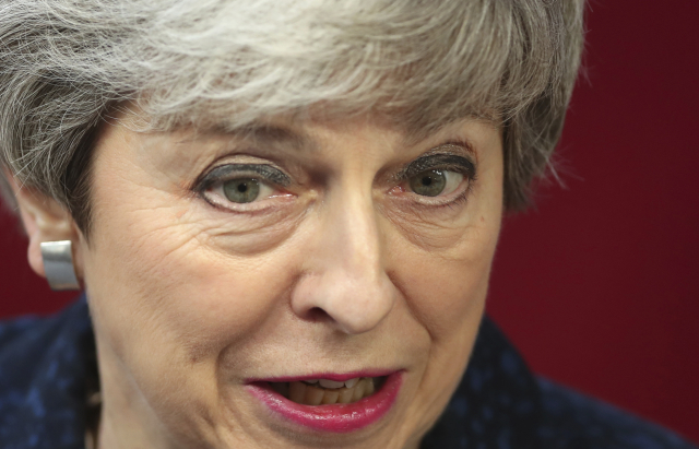 Britská premiérka Theresa Mayová.