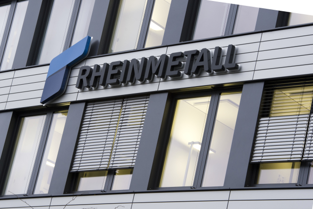Logo společnosti Rheinmetall.