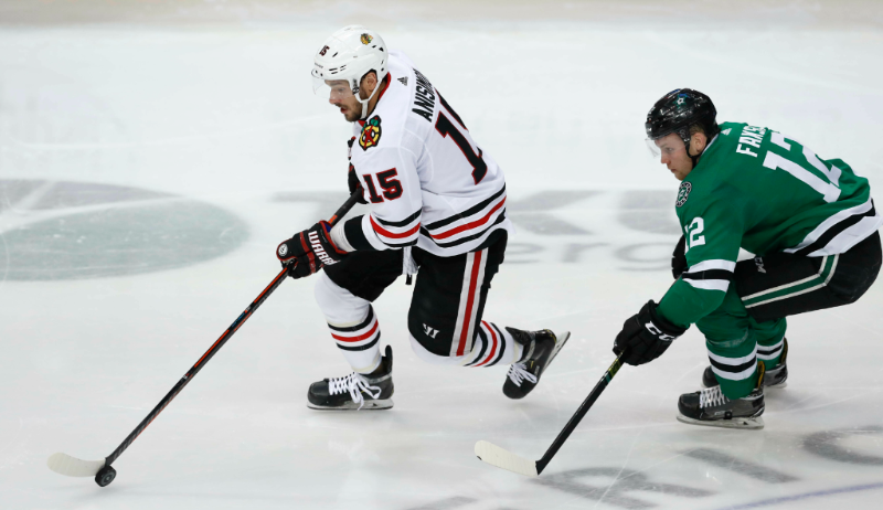 Radek Faksa (vpravo).