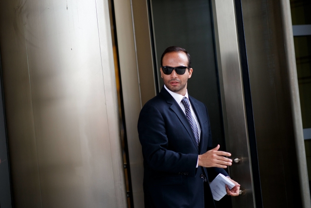 Někdejší poradce Donalda Trumpa pro zahraniční politiku George Papadopoulos.