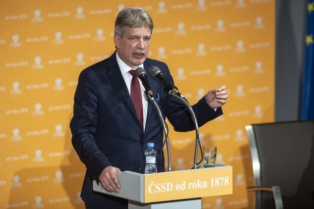 Místopředseda ČSSD Roman Onderka.