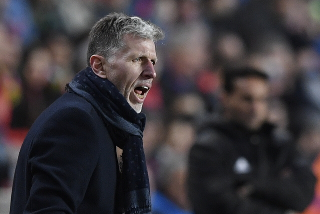 Trenér reprezentace Jaroslav Šilhavý. 