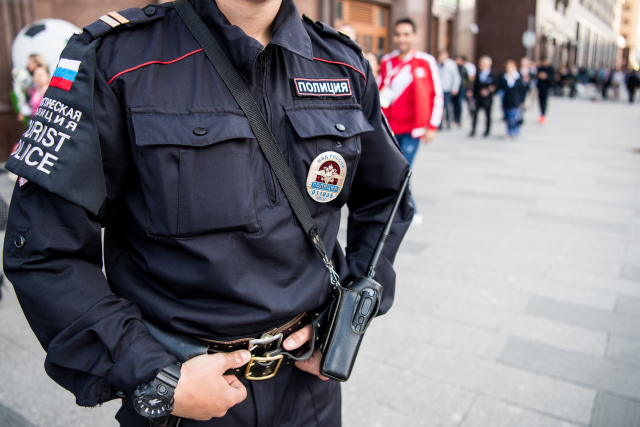 Ruský policista.