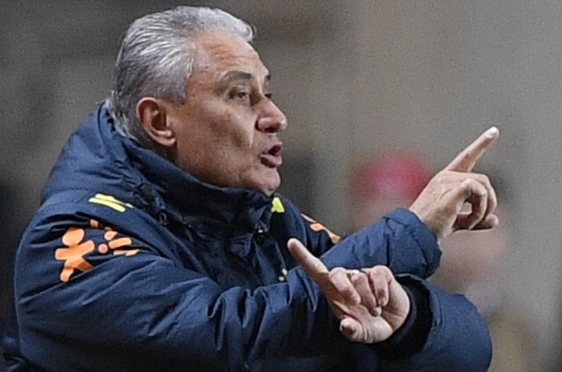 Trenér Brazílie Tite.