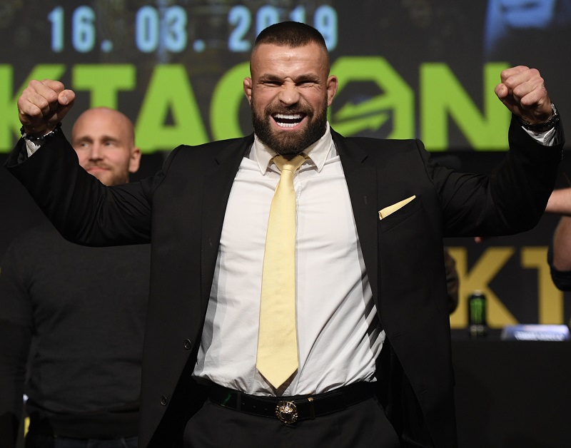 Nejznámější český MMA bojovník Karlos Vémola (ilustrační foto).
