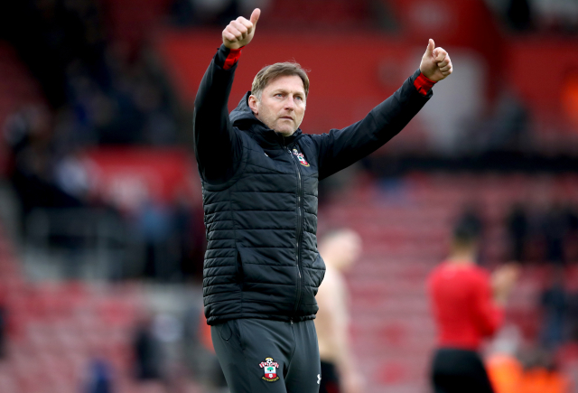 Trenér fotbalistů Southamptnu Ralph Hasenhüttl. Trenér fotbalistů Southamptnu Ralph Hasenhüttl.