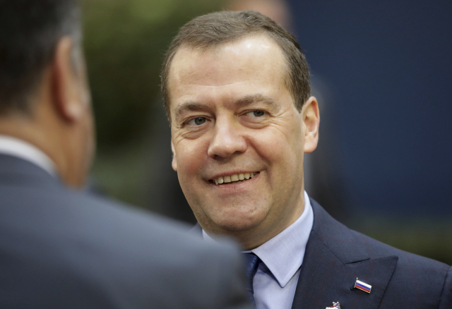 Ruský premiér Dmitrij Medveděv.