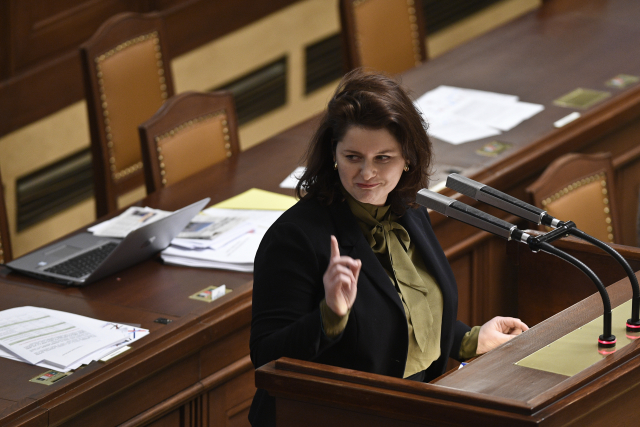 Ministryně Jana Maláčová (ČSSD).