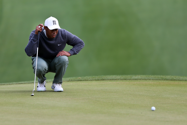 Golfista Tiger Woods.